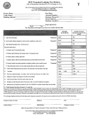 Transient Lodging Tax Return Form - City Of Alexandria - 2013