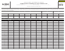 Fillable Form N-342c - Composite Shedule For Form N-342 - 2012 Printable pdf
