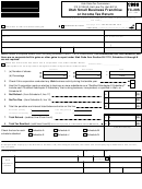 Form Tc-20s - Utah Small Business Franchise Or Income Tax Return - 1999