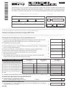 Form Nyc-114.5 - Reap Credit Applied To Unincorporated Business Tax - 2013