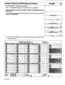 Form A1-qrt - Arizona Quarterly Withholding Tax Return