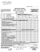 Sales And Use Tax Report - Parish Of Tensas, Louisiana