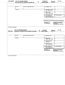 Form Gr-1040es - Declaration Of Estimated Income Tax - City Of Grand Rapids - 2001