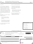Form 60-ext - S Corporation Extension Payment - 2011