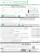 Form Il-1363 - Application For Circuit Breaker And Pharmaceutical Assistance - 2000 Printable pdf