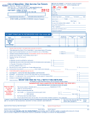 Ohio Income Tax Return Form 2012