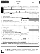 Fillable Form 80-110-11-8-1-000 - Mississippi Ez Individual Income Tax Return - 2011 Printable pdf