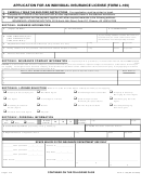 Form L-169 - Application For An Individual Insurance License - State Of Arizona