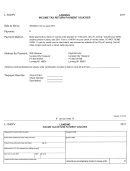 Form L-1040pv - Income Tax Return Payment Voucher - City Of Lansing, 2011