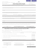 Form 1811cc 0701 - Certification Of Unused Delaware Historic Preservation Tax Credits - 2012