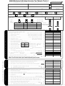 Form 2 - Montana Individual Income Tax Return - 2000 Printable pdf