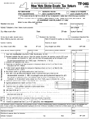 Form Tt-385 - New York State Estate Tax Return