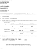 Form Bca 5.10/5.20 - Statement Of Change Of Registered Agent And/or Registered Office