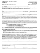 Form St-12x - Amended Sales And Use Tax Return - Wisconsin