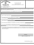Form Ss-4262 - Cover Form For Assignment Of Trademark Or Service Mark