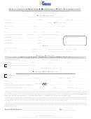 Application For Services & Responsible Party Authorization
