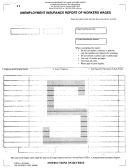 Form Uitr-1c - Unemployment Insurance Report Of Workers Wages
