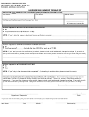 Form L-198 - License Document Request - 2000