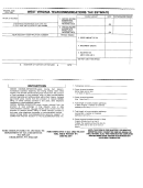 Form Wv/tel-500 - West Virginia Telecommunications Ta Estimate - 1998