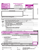 Form Br - Income Tax Return - City Of Wilmington - 2012 Printable pdf