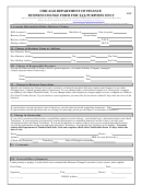 Form Bcf - Business Change Form For Tax Purposes Only
