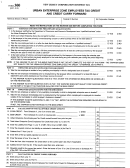 Form 300 - Urban Enterprise Zone Employees Tax Credit And Credit Carry Forward - New Jersey Corporation Business Tax Printable pdf