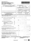 Form Co-411 - Corporate Income Tax Return - Vermont Department Of Taxes - 2000 Printable pdf