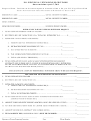 2011 Individual Extension Request Form