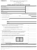 Form Ast-3 - Virginia Aircraft Sales And Use Tax Return