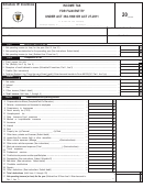 Schedule W Incentives - Income Tax For Film Entity Under Act 362-1999 Or Act 27-2011 - 2012