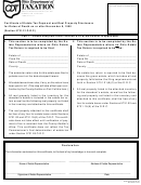 Estate Tax Form 22 - Certificate Of Estate Tax Payment And Real Property Disclosure For Dates Of Death On Or After November 8, 1990 Printable pdf