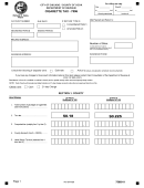 Form 7506 - Cigarette Tax - City Of Chicago / Country Of Cook Department Of Revenue