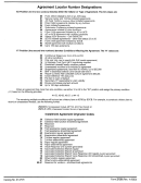 Instruction For Form 2159 - Agreement Locator Number Designations Printable pdf