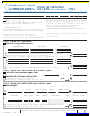 Fillable Schedule 1299-C - Income Tax Subtractions And Credits (For Individuals) - 2003 Printable pdf