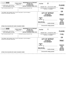 Form D-1040-Es - City Of Detroit Estimated Tax Payment - 2003 Printable pdf