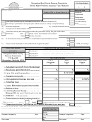 2012 Net Profit License Tax Return - Georgetown/scott County Revenue Commission
