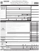 Form 65 - Partnership/limited Liabilitycompany Return Of Income - 2004