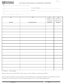 Form Et-60 - Master Settlement Agreement Report Printable pdf