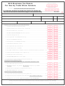 Business Tax Return For Use By Trade Show Vendors Form - 2016