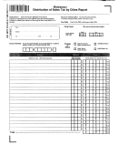 Form 72-300-96-1 - Mississippi Distribution Of Sales Tax By Cities Report