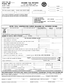 Form Sf - Income Tax Return - City Of Akron, Ohio