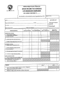 Form 9a - Gross Income Tax Schedule Life Insurance Companies - Indiana Department Of Revenue