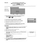 Form Pr-692 - Motor Fuel And Petroleum Business Taxes Promptax Certified Check Transmittal 1992