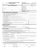 Form F1120 - City Of Flint Income Tax-2002 Corporation Return