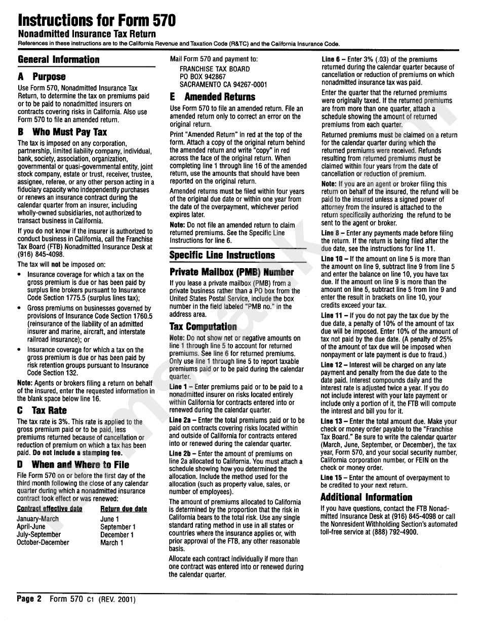 instructions-for-form-570-nonadmitted-insurance-tax-return-printable