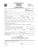 Unclaimed Property Report - Arizona Department Of Revenue Printable pdf