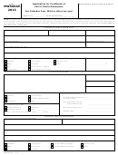 Fillable Form Mw506ae - Application For Certificate Of Full Or Partial Exemption - 2013 Printable pdf