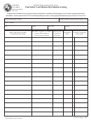 Schedule Cg-dist - Form 48681 - Charitable Contribution Distribution Listing