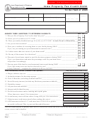 Form 54-001 - Iowa Property Tax Credit Claim - 2005