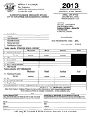 Business Privilege And Mercantile Tax Return - Scranton Tax Office - 2013